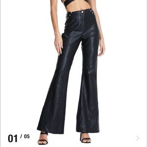 I.AM.GIA desiree black high rise flare pant